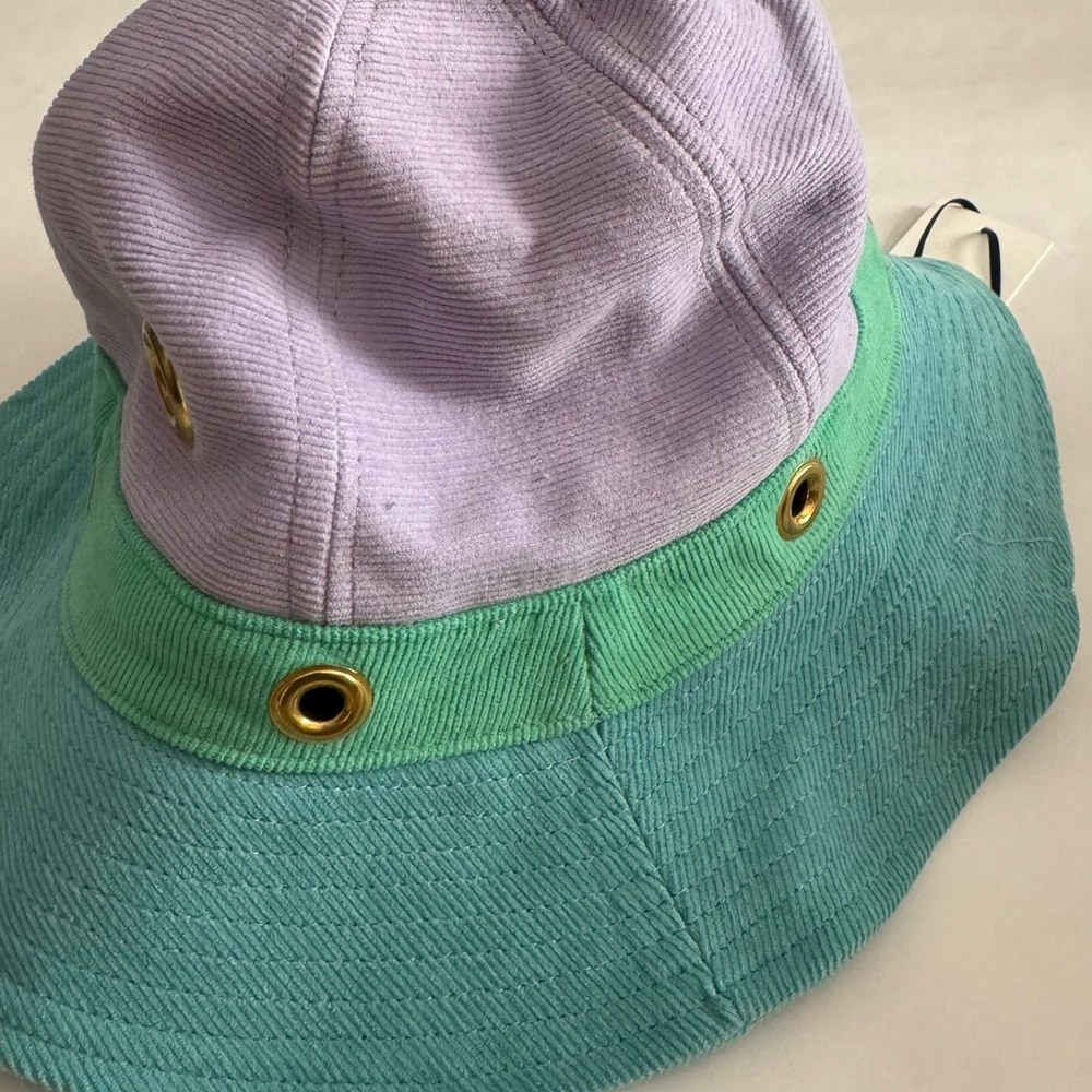 NWT Clare V patchwork corduroy hat
